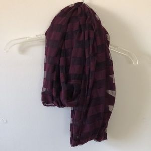 Purple Infinity Scarf